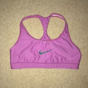 Nike purple/pink sports bra